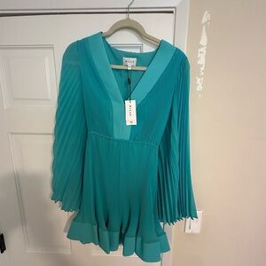 Milly Oakley pleated dress